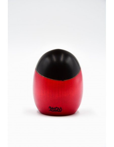 Kokeshi Giapponese, bambola decorativa - Gatto Sally, rossa | Japan Primavera