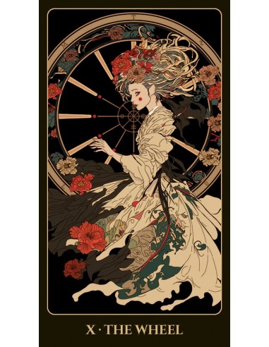 Tarotdeck - Japanisches Tarot (Mehrsprachige Ausgabe) | Japan Primavera