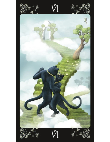 Black Cat Tarot (Multilingual Edition) | Japan Primavera