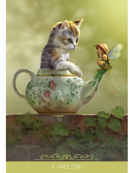 Fantasy Cats Oracle - Oracolo (Edizione Multilingue) | Japan Primavera
