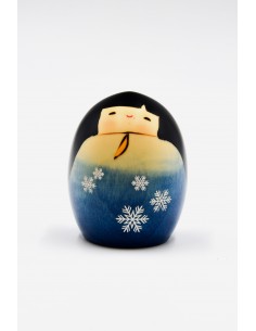 Kokeshi doll - Snow spirit (Yukinosei) | Japan Primavera