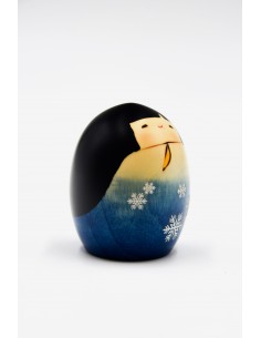 Kokeshi Giapponese, bambola decorativa - Yukinosei | Japan Primavera 2