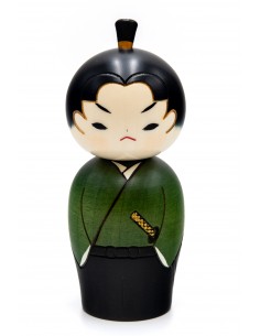 Kokeshi doll - Young Samurai | Japan Primavera