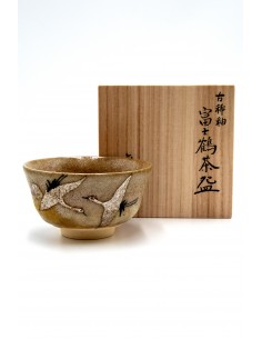 Chawan Cup Matcha Teezeremonie - Reiher - (Miyabi Tsuru) | Japan Primavera