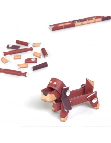 Origami giapponese 3D - Piperoid - Cane Dachshund | Japan Primavera