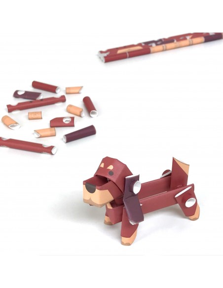 Origami giapponese 3D - Piperoid - Cane Dachshund | Japan Primavera