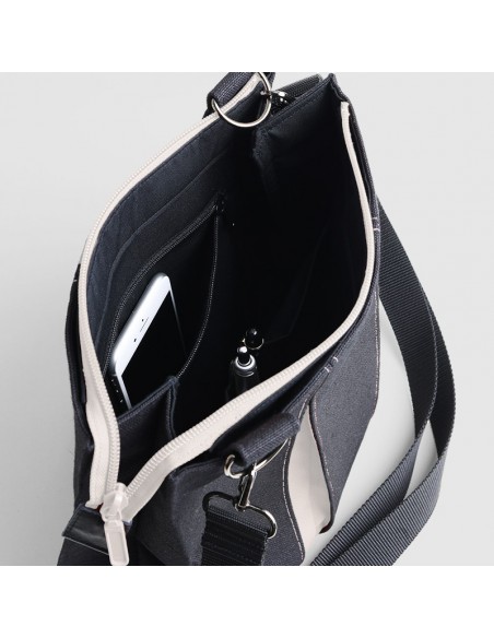 Handtasche Kosho Schwarz - Weiß B | Japan Primavera