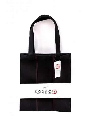 Handtasche Kosho Schwarz - Rot A | Japan Primavera