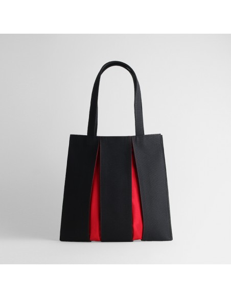 Handtasche Kosho Schwarz - Rot A | Japan Primavera