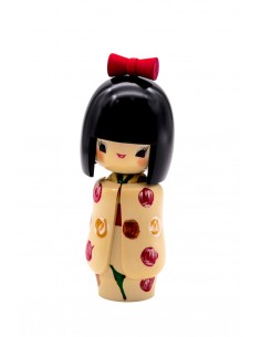 Kokeshi doll - White Miss (Otomesode) | Japan Primavera
