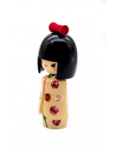 Kokeshi doll - White Miss (Otomesode) | Japan Primavera 2