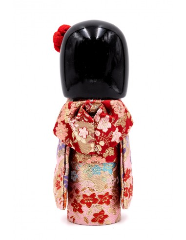 Japanese Kokeshi, decorative doll - Kyo Bijin Elegant Pink (S) | Japan Primavera