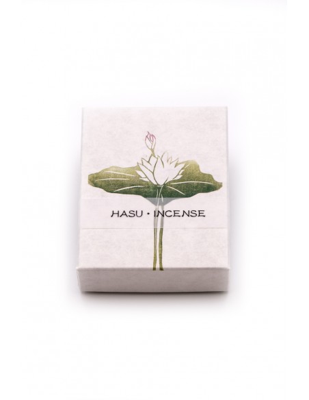 Incenso Naturale Giapponese, bastoncini di incenso Hanga Kunpu - Fiore di Loto (Hasu)