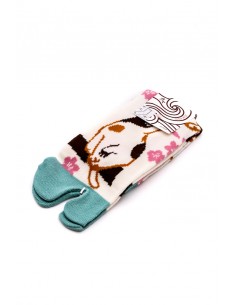 Thong socks Tabi - Cat (M)