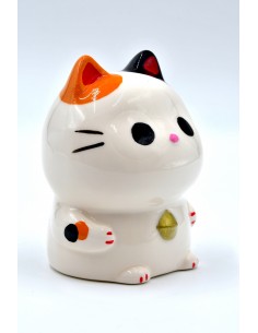 Maneki Neko Calico, portafortuna Giapponese - Salvadanaio | Japan Primavera 2