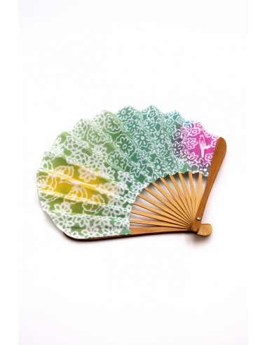 Sensu Fabric Fan - Flowers with Gift box
