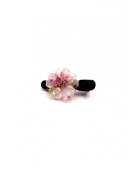 Haarspange aus Kunststoff und Seide - Kirschblüten | Japan Primavera
