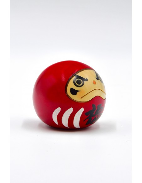 Kokeshi puppe - Roter Daruma (Kofukudaruma) | Japan Primavera