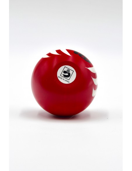 Kokeshi Giapponese, bambola decorativa - Daruma rosso (Kofukudaruma) | Japan Primavera
