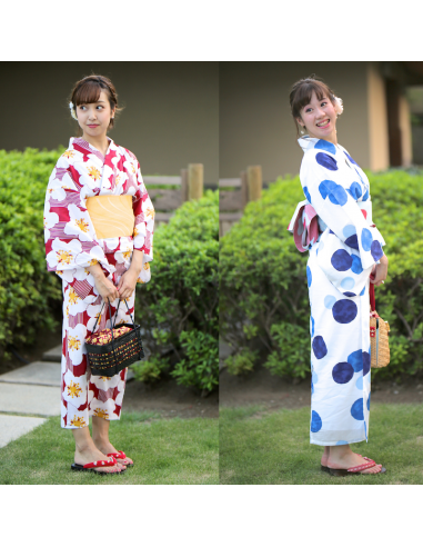 Yukata - Sommerkimono aus Baumwolle für Damen | Japan Primavera
