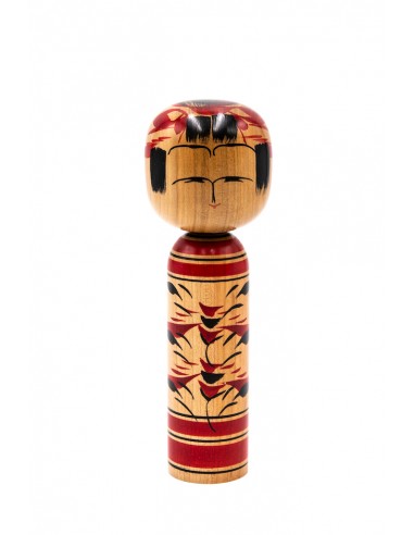 Kokeshi Giapponese, bambola decorativa - Tradizionale (Furugata) | Japan Primavera