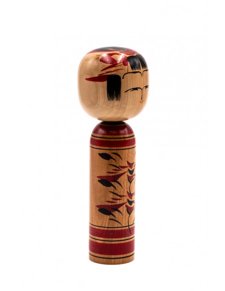 Kokeshi Giapponese, bambola decorativa - Tradizionale (Furugata) | Japan Primavera