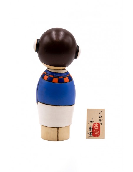 Kokeshi Giapponese, bambola decorativa - Melodia | Japan Primavera