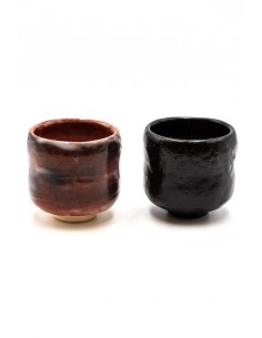 Set aus zwei Shizen Teetassen (Natur) - Waraku | Japan Primavera