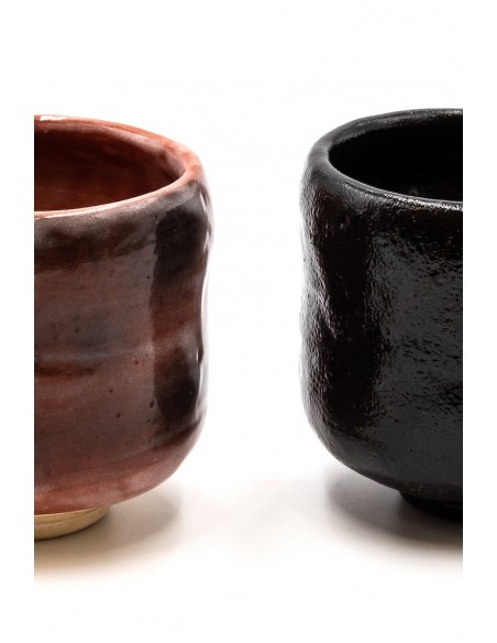 Set of two Shizen Tea Cups (Natural) - Waraku | Japan Primavera