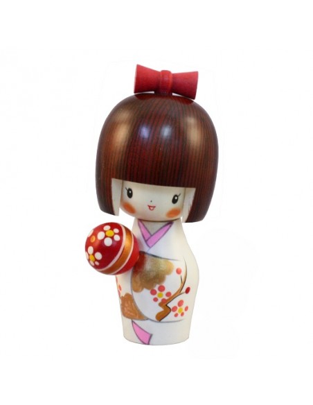 Kokeshi Giapponese, bambola decorativa - Temari | Japan Primavera