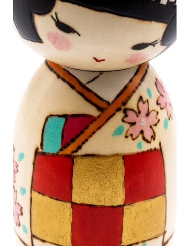 Kokeshi Giapponese, bambola decorativa - Principessa (Himesama) | Japan Primavera
