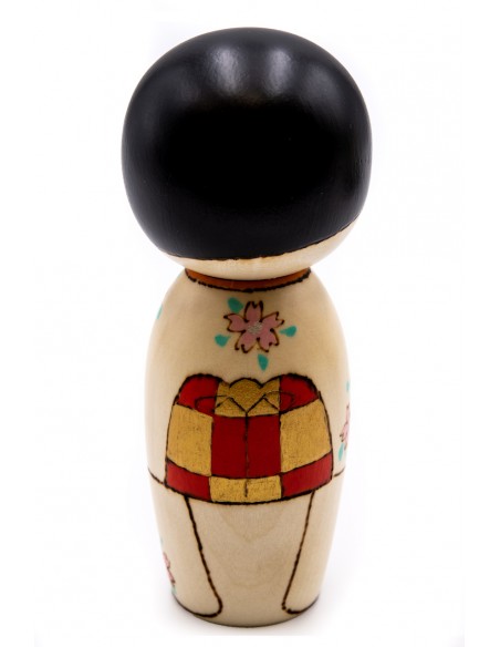 Kokeshi Giapponese, bambola decorativa - Principessa (Himesama) | Japan Primavera