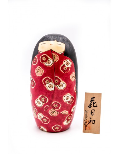 Kokeshi Giapponese, bambola decorativa - Giornata dei Fiori (Hanabiyori) | Japan Primavera
