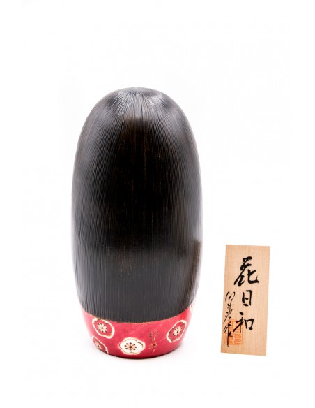 Japanische Kokeshi, dekorative Puppe - Blumentag (Hanabiyori) | Japan Primavera