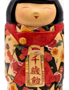 Japanese Kokeshi, decorative doll - Hifu | Japan Primavera 2