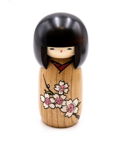 Japanese Kokeshi, decorative doll - Sakura Flower Story | Japan Primavera