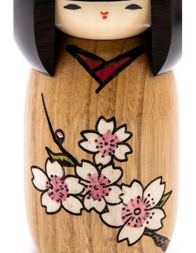 Japanese Kokeshi, decorative doll - Sakura Flower Story | Japan Primavera