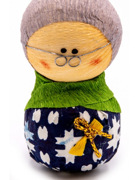 Okiagari Paper Doll - Obaasan (grandmother) | Japan Primavera