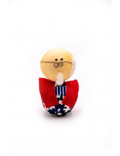 Okiagari Paper Doll - Ojiisan (grandfather) | Japan Primavera