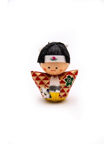 Okiagari Papierpuppe - Momotaro (der Pfirsichjunge) | Japan Primavera
