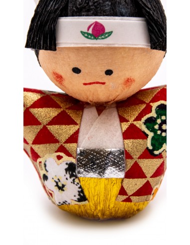 Bambolina di Carta Okiagari - Momotaro ( il ragazzo della Pesca) | Japan Primavera