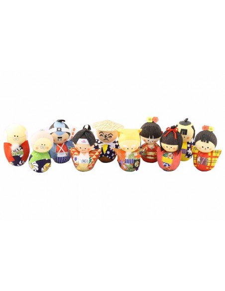 Bambolina di Carta Okiagari - Momotaro ( il ragazzo della Pesca) | Japan Primavera
