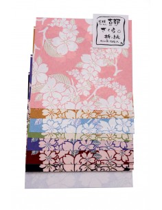 Pack of Japanese Washi Origami Paper - 15 x 15 cm | Japan Primavera 2