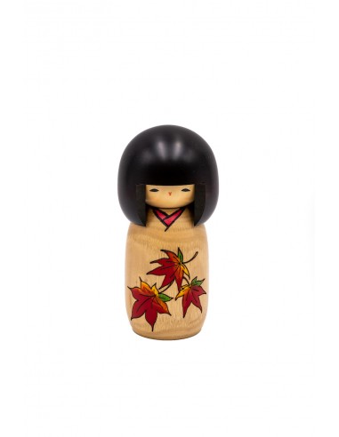 Kokeshi Giapponese, bambola decorativa - Storia dei Fiori (Hanamonogatari Momiji) | Japan Primavera