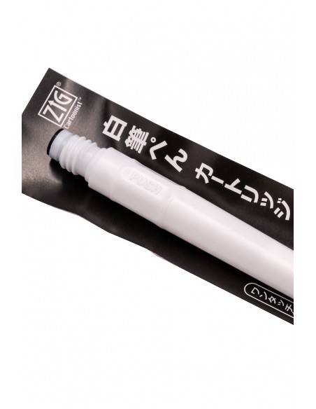 Cartuccia di ricarica per Penna a pennello Fude Giapponese Kuretake Manga Sumie Bianco