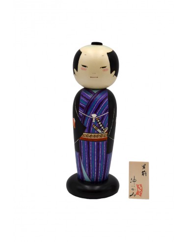 Kokeshi Giapponese, bambola decorativa - Gentlemen | Japan Primavera