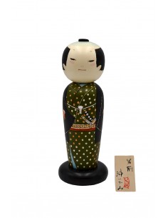 Japanische Kokeshi, dekorative Puppe - Gentlemen | Japan Primavera