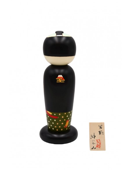 Japanische Kokeshi, dekorative Puppe - Gentlemen | Japan Primavera