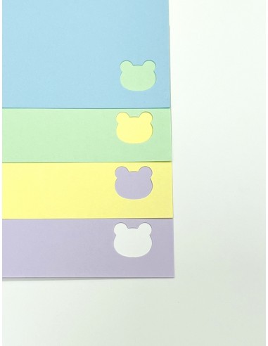 Kuretake carta Punch Giapponese - Orso (S)
