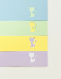 Kuretake paper Punch - Cat (S) 2